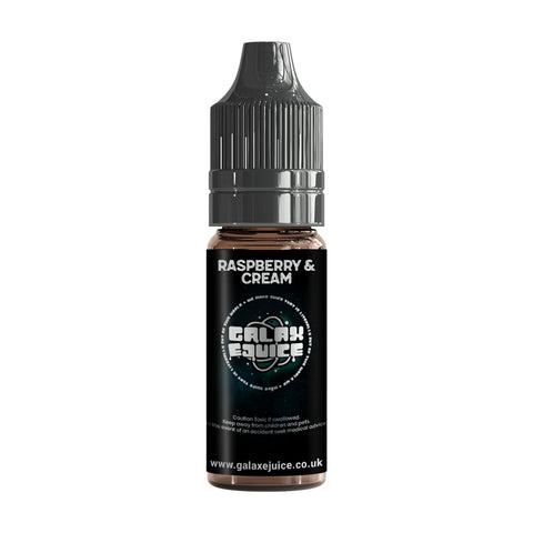 raspberry and cream flavour - 10ml bottle
